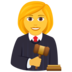 Woman Judge Emoji Copy Paste ― 👩‍⚖ - joypixels