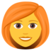 Woman: Red Hair Emoji Copy Paste ― 👩‍🦰 - joypixels