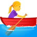 Woman Rowing Boat Emoji Copy Paste ― 🚣‍♀ - joypixels
