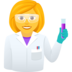 Woman Scientist Emoji Copy Paste ― 👩‍🔬 - joypixels