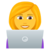 Woman Technologist Emoji Copy Paste ― 👩‍💻 - joypixels