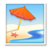 Beach With Umbrella Emoji Copy Paste ― 🏖️ - lg