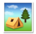 Camping Emoji Copy Paste ― 🏕️ - lg