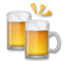 Clinking Beer Mugs Emoji Copy Paste ― 🍻 - lg
