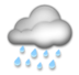 Cloud With Rain Emoji Copy Paste ― 🌧️ - lg