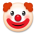 Clown Face Emoji Copy Paste ― 🤡 - lg