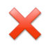 Cross Mark Emoji Copy Paste ― ❌ - lg