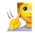 Deaf Person Emoji Copy Paste ― 🧏 - lg