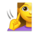 Deaf Woman Emoji Copy Paste ― 🧏‍♀ - lg