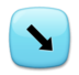Down-right Arrow Emoji Copy Paste ― ↘️ - lg