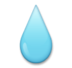Droplet Emoji Copy Paste ― 💧 - lg