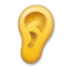 Ear Emoji Copy Paste ― 👂 - lg