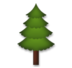 Evergreen Tree Emoji Copy Paste ― 🌲 - lg