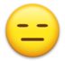 Expressionless Face Emoji Copy Paste ― 😑 - lg