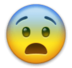 Fearful Face Emoji Copy Paste ― 😨 - lg