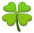 Four Leaf Clover Emoji Copy Paste ― 🍀 - lg