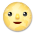 Full Moon Face Emoji Copy Paste ― 🌝 - lg