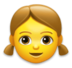 Girl Emoji Copy Paste ― 👧 - lg