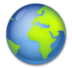 Globe Showing Europe-Africa Emoji Copy Paste ― 🌍 - lg