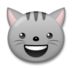 Grinning Cat Emoji Copy Paste ― 😺 - lg