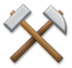 Hammer And Pick Emoji Copy Paste ― ⚒️ - lg