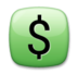 Heavy Dollar Sign Emoji Copy Paste ― 💲 - lg