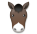 Horse Face Emoji Copy Paste ― 🐴 - lg