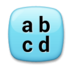 Input Latin Lowercase Emoji Copy Paste ― 🔡 - lg