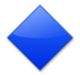 Large Blue Diamond Emoji Copy Paste ― 🔷 - lg