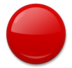 Red Circle Emoji Copy Paste ― 🔴 - lg