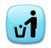 Litter In Bin Sign Emoji Copy Paste ― 🚮 - lg