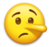 Lying Face Emoji Copy Paste ― 🤥 - lg