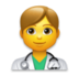 Man Health Worker Emoji Copy Paste ― 👨‍⚕ - lg