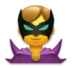 Man Supervillain Emoji Copy Paste ― 🦹‍♂ - lg
