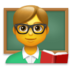 Man Teacher Emoji Copy Paste ― 👨‍🏫 - lg