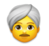 Man Wearing Turban Emoji Copy Paste ― 👳‍♂ - lg