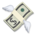 Money With Wings Emoji Copy Paste ― 💸 - lg