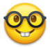 Nerd Face Emoji Copy Paste ― 🤓 - lg