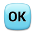 OK Button Emoji Copy Paste ― 🆗 - lg
