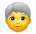 Older Person Emoji Copy Paste ― 🧓 - lg