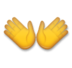 Open Hands Emoji Copy Paste ― 👐 - lg