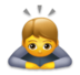 Person Bowing Emoji Copy Paste ― 🙇 - lg