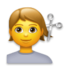 Person Getting Haircut Emoji Copy Paste ― 💇 - lg