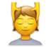 Person Getting Massage Emoji Copy Paste ― 💆 - lg