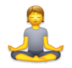 Person In Lotus Position Emoji Copy Paste ― 🧘 - lg