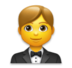 Person In Tuxedo Emoji Copy Paste ― 🤵 - lg