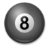 Pool 8 Ball Emoji Copy Paste ― 🎱 - lg