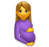 Pregnant Woman Emoji Copy Paste ― 🤰 - lg