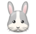 Rabbit Face Emoji Copy Paste ― 🐰 - lg