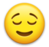 Relieved Face Emoji Copy Paste ― 😌 - lg